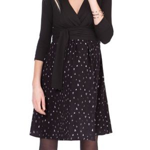 Seraphine black maternity dress size 10